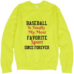 Unisex Neon Crewneck Sweatshirt
