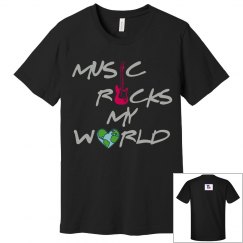 Music Rocks My World Tee