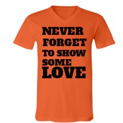 Unisex V-Neck Jersey Tee