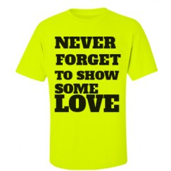 Unisex Ultra Cotton Safety Neon Crewneck Tee