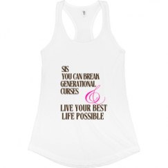 Ladies Slim Fit Racerback Tank Top