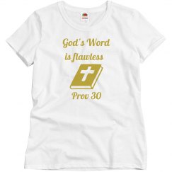 Gods word is flawless