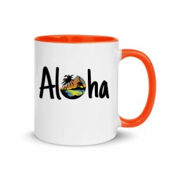 11oz Ceramic Mug with Color Inside