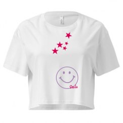 Ladies Festival Cali Crop Top Tee