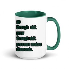 15oz Ceramic Mug with Color Inside