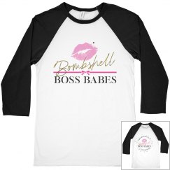 Bombshell Boss Babe Jersey Tee