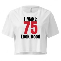 Ladies Festival Cali Crop Top Tee