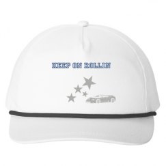 Snapback Five-Panel Rope Hat