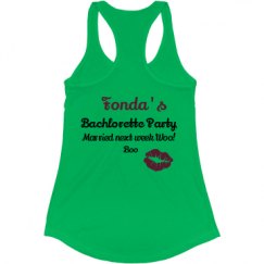 Ladies Slim Fit Racerback Tank Top