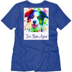 Ladies Relaxed Fit V-Neck Tee