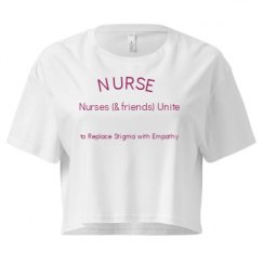 Ladies Festival Cali Crop Top Tee