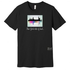 NY state of kind unisex/mens tee