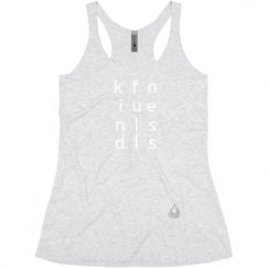 Ladies Slim Fit Super Soft Racerback Triblend Tank