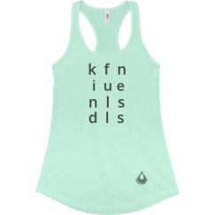 Ladies Slim Fit Racerback Tank Top