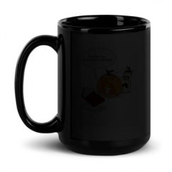 15oz Black Glossy Mug
