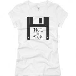 Ladies Slim Fit Basic Promo Jersey Tee