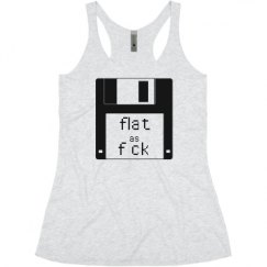 Ladies Slim Fit Super Soft Racerback Triblend Tank