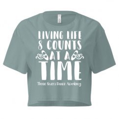 Ladies Festival Cali Crop Top Tee