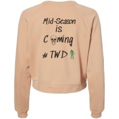 Women's Raglan Pullover Fleece