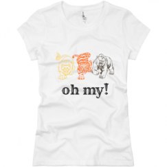 Ladies Slim Fit Basic Promo Jersey Tee