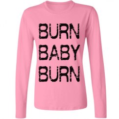 Ladies Relaxed Fit Basic Long Sleeve Tee