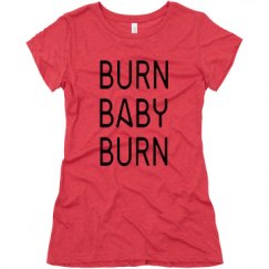 Ladies Slim Fit Super Soft Triblend Tee