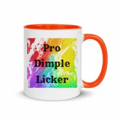 11oz Ceramic Mug with Color Inside