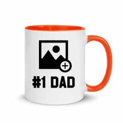 11oz Ceramic Mug with Color Inside