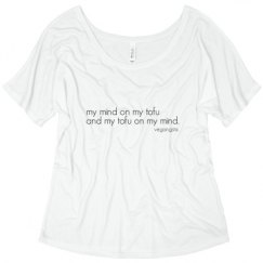 Ladies Flowy Slouchy Tee