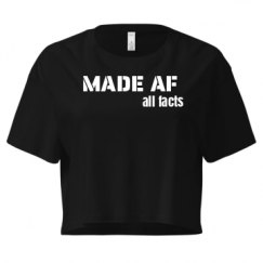 Ladies Festival Cali Crop Top Tee