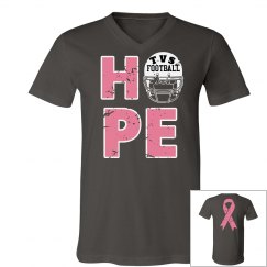 TVS Pink Out Football tee