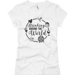 Ladies Slim Fit Basic Promo Jersey Tee