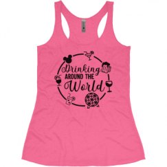 Ladies Slim Fit Super Soft Racerback Triblend Tank