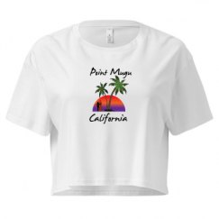 Ladies Festival Cali Crop Top Tee