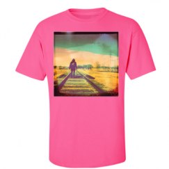 Unisex Ultra Cotton Safety Neon Crewneck Tee