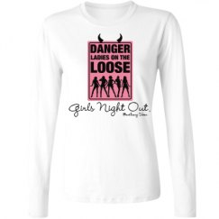 Ladies Relaxed Fit Basic Long Sleeve Tee