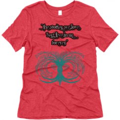 Ladies Relaxed Fit Super Soft Triblend Tee