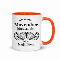 11oz Ceramic Mug with Color Inside