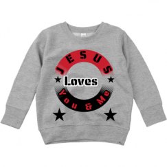 Toddler Crewneck Basic Promo Sweatshirt