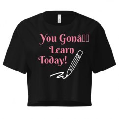 Ladies Festival Cali Crop Top Tee