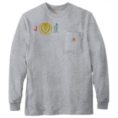 Unisex Carhartt Pocket Long Sleeve Tee