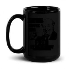 15oz Black Glossy Mug