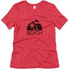 Ladies Relaxed Fit Super Soft Triblend Tee