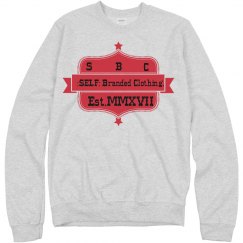 SBC Sweat Shirt Gray Red Blk