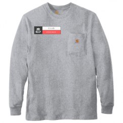 Unisex Carhartt Pocket Long Sleeve Tee
