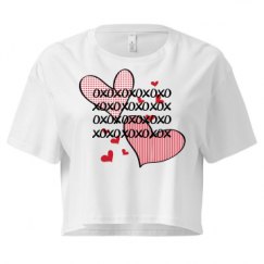 Ladies Festival Cali Crop Top Tee