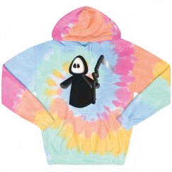 Unisex Tie-Dye Fleece Hoodie