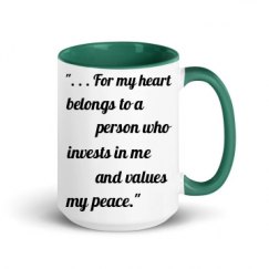 15oz Ceramic Mug with Color Inside