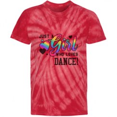 Youth Tie-Dye Cyclone Pinwheel Tee