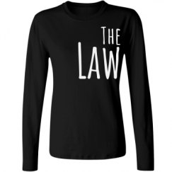 Ladies Relaxed Fit Basic Long Sleeve Tee
